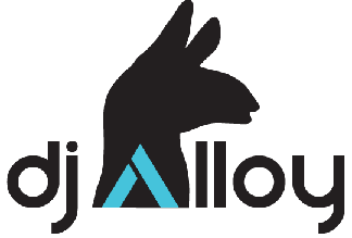 DJ Alloy (Sydney) logo on transparent smaller for header
